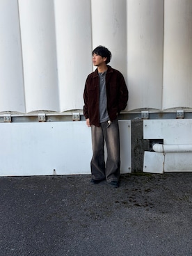 あんころもちさん（メンズ・176cm）の春コーディネート