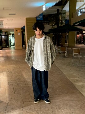 「neonsign」｜あんころもちさん（メンズ・176cm）の秋コーディネート