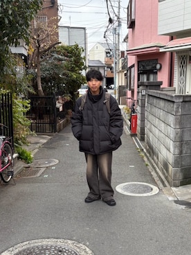 「northwave（ノースウェーブ）のアイテム」を使った、あんころもちさん（メンズ・176cm）の冬コーディネート