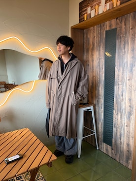 あんころもちさん（メンズ・176cm）の春コーディネート