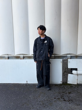 あんころもちさん（メンズ・176cm）の春コーディネート