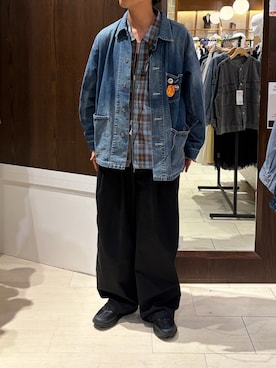 「RED KAP（レッドキャップ）のアイテム」を使った、あんころもちさん（メンズ・176cm）の春コーディネート