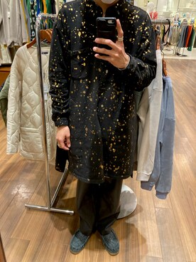 「RTH（アールティーエイチ）のアイテム」を使った、あんころもちさん（メンズ・176cm）の冬コーディネート