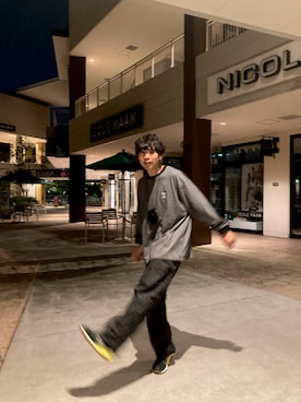 あんころもちさん（メンズ・176cm）の秋コーディネート