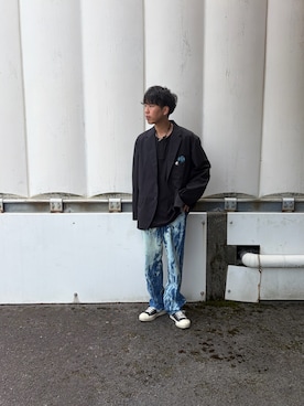 「Our Legacy（アワーレガシー）のアイテム」を使った、あんころもちさん（メンズ・176cm）の春コーディネート