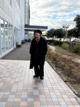 あんころもちさん(メンズ・176cm)の冬コーディネート