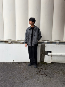 「OAKLEY（オークリー）のOAKLEY Aquaterra Hybrid（オークリー アクアテラ ハイブリッド）（サンダル、ブラック系）」を使った、あんころもちさん（メンズ・176cm）の春コーディネート