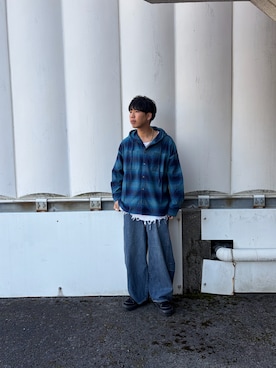 あんころもちさん（メンズ・176cm）の春コーディネート