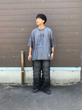 「アイテム（サンダル）」を使った、あんころもちさん（メンズ・176cm・30代）の夏コーディネート
