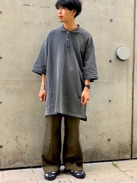 あんころもちゃさん(メンズ・176cm)の夏コーディネート