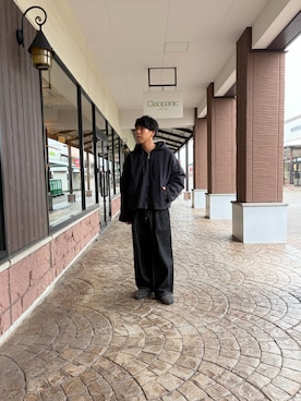 「SUBU(スブ)のアイテム」を使った、あんころもちさん(メンズ・176cm)の冬コーディネート