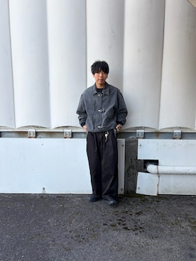 「MERRELL（メレル）のアイテム」を使った、あんころもちさん（メンズ・176cm）の春コーディネート