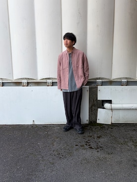 「KEEN（キーン）のアイテム」を使った、あんころもちさん（メンズ・176cm）の春コーディネート