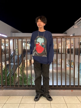 「aie」｜あんころもちさん（メンズ・176cm）の秋コーディネート
