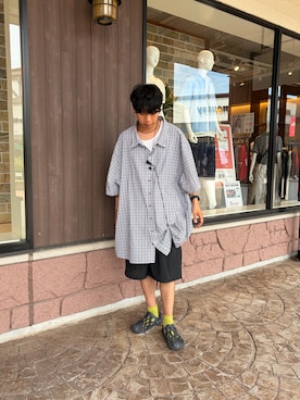 あんころもちゃさん(メンズ・176cm)の夏コーディネート