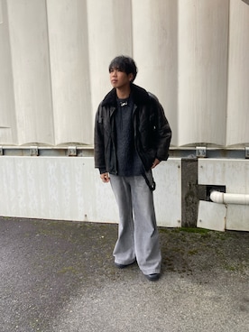 「Our Legacy（アワーレガシー）のLADON（ネックレス）」を使った、あんころもちさん（メンズ・176cm・30代）の秋コーディネート