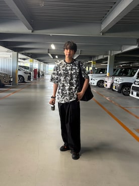 あんころもちゃさん(メンズ・176cm)の夏コーディネート
