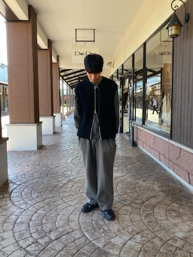 あんころもちさん（メンズ・176cm・30代）の秋コーディネート