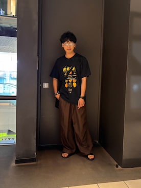 あんころもちゃさん（メンズ・176cm）の夏コーディネート