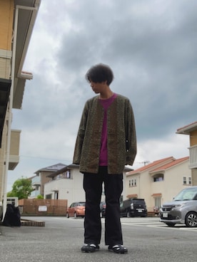 「HINSON」｜あんころもちさん（メンズ・176cm）の春コーディネート