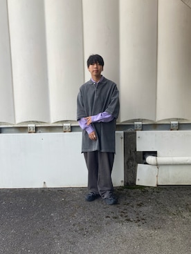 「アイテム（サンダル）」を使った、あんころもちさん（メンズ・176cm・30代）の秋コーディネート