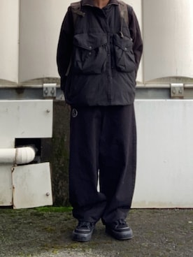 「アイテム（ブルゾン）」を使った、あんころもちさん（メンズ・176cm・30代）の秋コーディネート