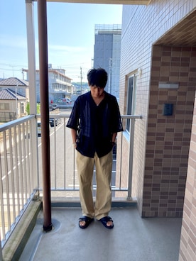 抹茶塩さん（メンズ・176cm）の春コーディネート