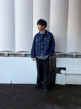 あんころもちさん（メンズ・176cm）の春コーディネート