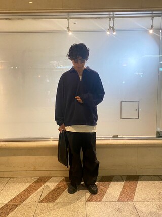 MONITALY（モニタリー）の「【MONITALY】クロップドハーフジップ
