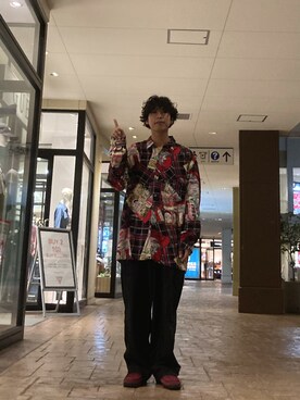 「GRAVIS（グラヴィス）のアイテム（スニーカー）」を使った、あんころもちさん（メンズ・176cm）の秋コーディネート