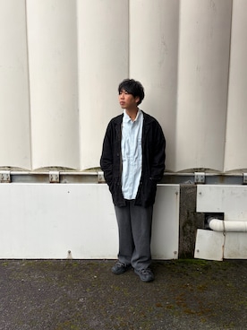 あんころもちさん（メンズ・176cm）の冬コーディネート