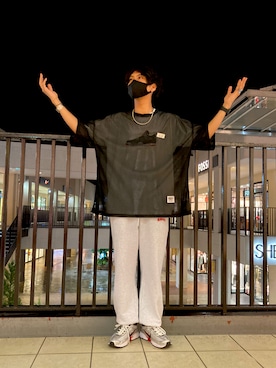 あんころもちゃさん（メンズ・176cm）の夏コーディネート