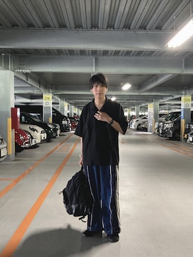 「bach（バッハ）のアイテム」を使った、あんころもちさん（メンズ・176cm）の夏コーディネート