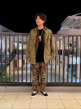 あんころもちゃさん（メンズ・176cm）の秋コーディネート