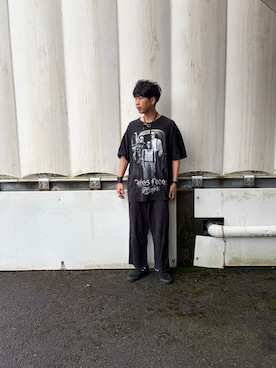「Levi's（リーバイス）のアイテム（パンツ）」を使った、あんころもちゃさん（メンズ・176cm）の夏コーディネート