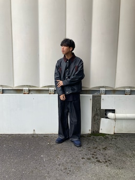 「アイテム（ブーツ）」を使った、あんころもちさん（メンズ・176cm・30代）の秋コーディネート