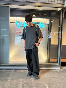 「アイテム（サンダル）」を使った、あんころもちさん（メンズ・176cm・30代）の夏コーディネート