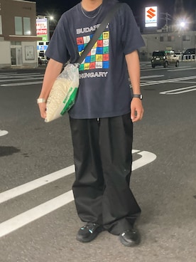 「アイテム（サンダル）」を使った、あんころもちさん（メンズ・176cm・30代）の夏コーディネート
