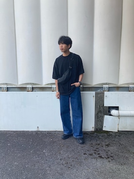 「アイテム（サンダル）」を使った、あんころもちさん（メンズ・176cm・30代）の秋コーディネート