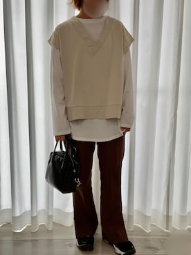 「ナイキエアリフト」｜ゆう( ¨̮ )さん（レディース・153cm）の秋コーディネート