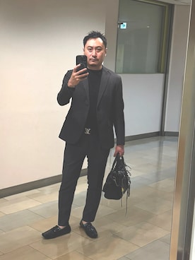 「BALENCIAGA（バレンシアガ）のアイテム」を使った、キーオさん（メンズ・168cm）の春コーディネート