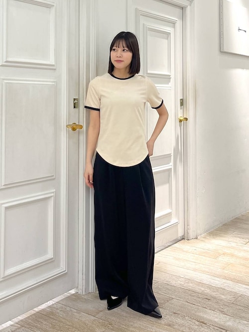 【インフルエンサーkuronekoさんコラボ】パイルリンガーTシャツ インフルエンサーkuronekoさんコラボ】パイルリンガーTシャツ（T