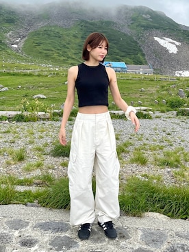 「FOREVER 21（フォーエバー トゥエンティーワン）のアイテム」を使った、kiiさん（レディース・157cm）の夏コーディネート