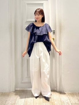 「アイテム（パンプス）」を使った、kiiさん（レディース・157cm・20代）の春コーディネート