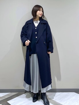 「SNAP_apart by lowrys」｜「アイテム（ジャケット/アウター）」を使った、kiiさん（レディース・157cm）の秋コーディネート