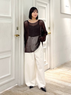 「アイテム（パンプス）」を使った、kiiさん（レディース・157cm・20代）の春コーディネート