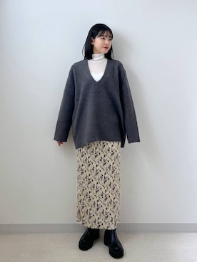 kiiさん（レディース・157cm）の冬コーディネート