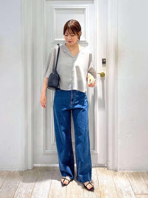 今期　アパートバイローリーズ　Apbストレートデニムパンツ セール】Apb ストレートデニムパンツ（デニムパンツ）｜A part