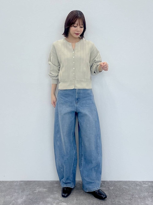 【美品】　Apb コクーンデニムパンツ　M ブラック A part by ジーンズ デニム デニムパンツ Apbコクーンデニム
