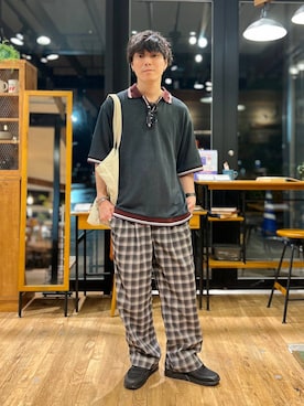 あすろんさん(メンズ・170cm)の春コーディネート